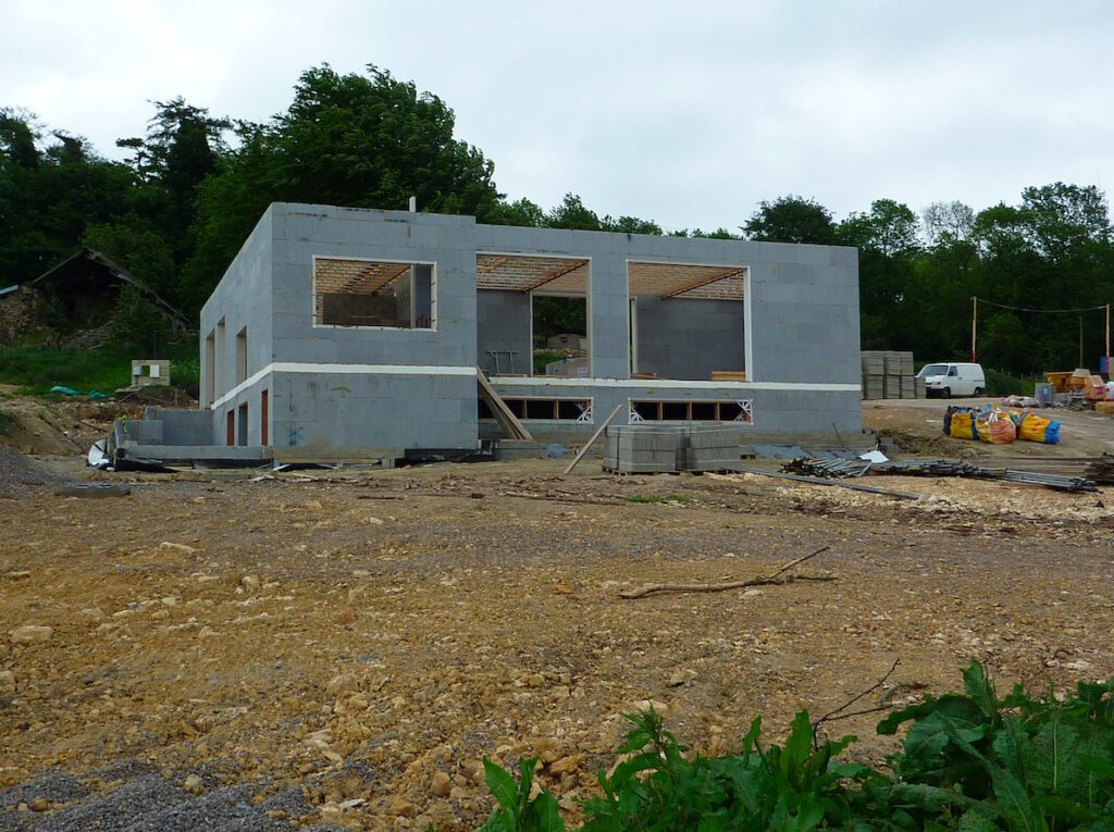 ICF-Construction-With-Polybloks-By-Polysteel
